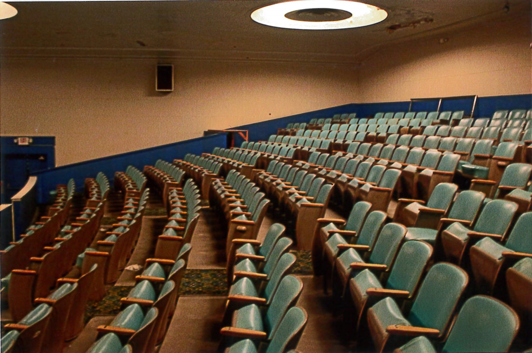 Before Presidio theater seating 